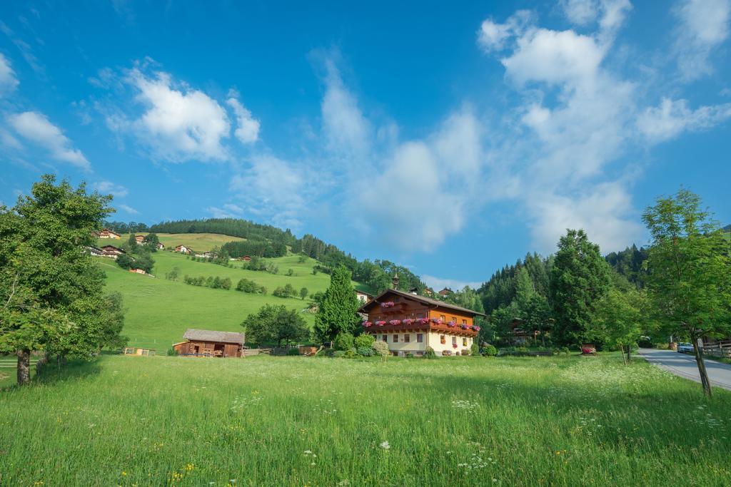 Bauernhof Auhof Appartement Wagrain Buitenkant foto