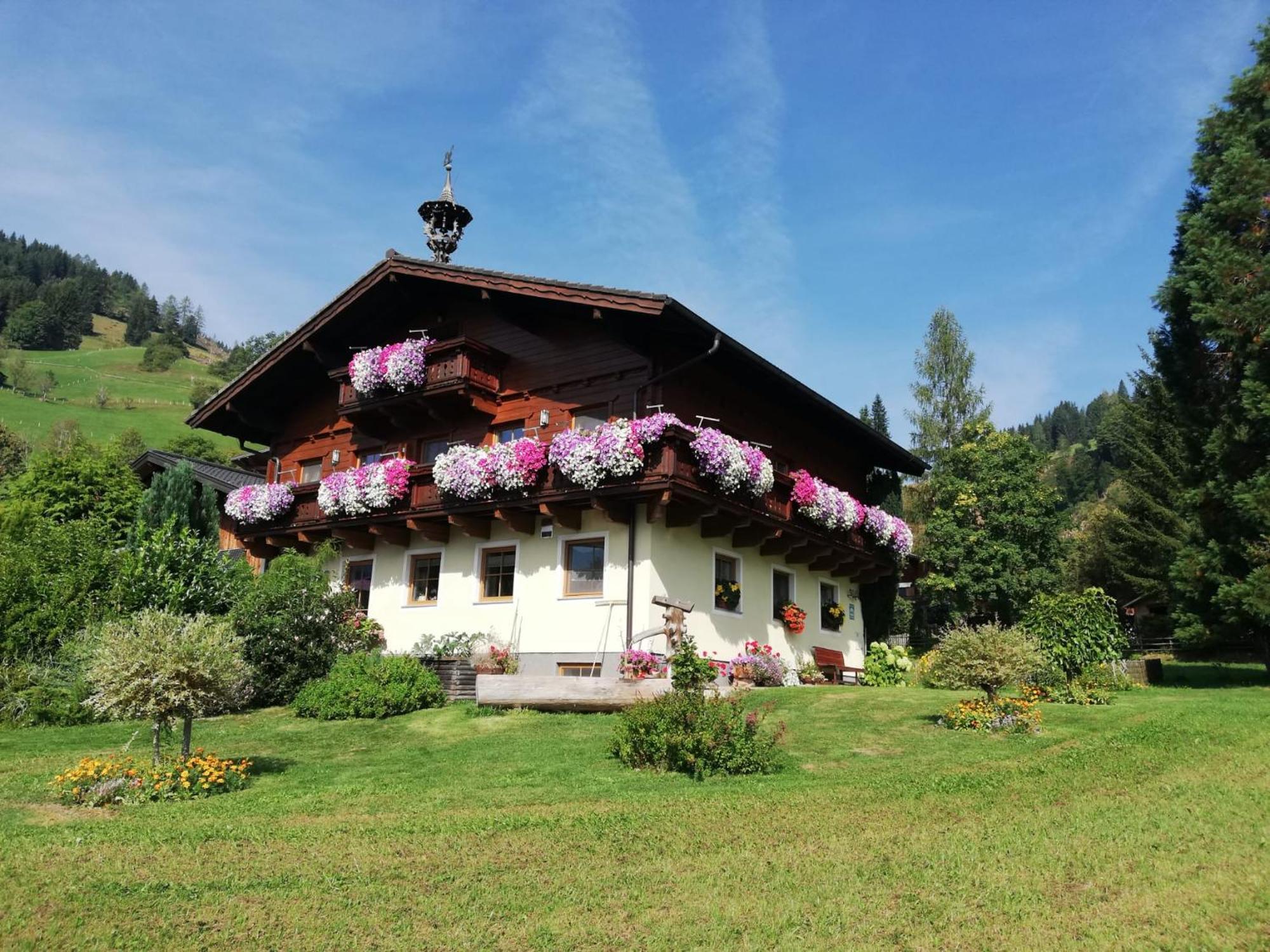 Bauernhof Auhof Appartement Wagrain Buitenkant foto